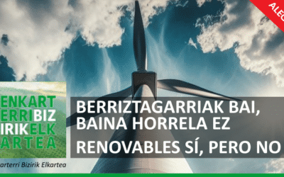 Enkarterri Bizirik Elkartea presenta alegaciones contra el Proyecto Eólico en Artzentales-Sopuerta