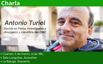 Antonio Turiel conversará sobre el futuro de la energía renovable en Sopuerta