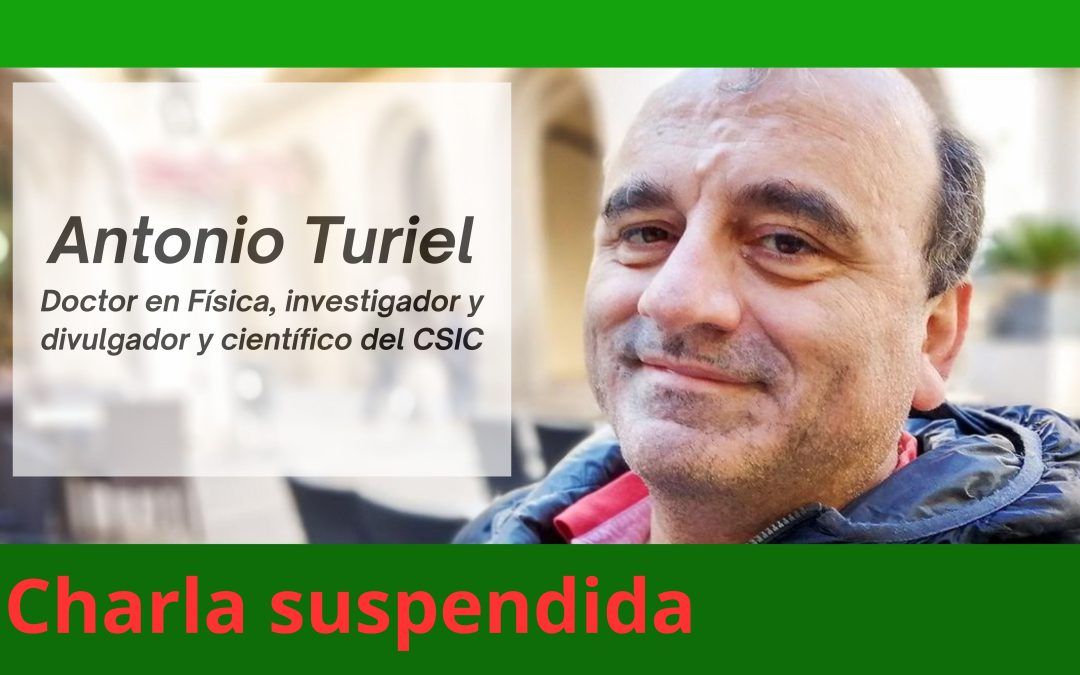 Suspendida la charla con el experto Antonio Turiel en Sopuerta