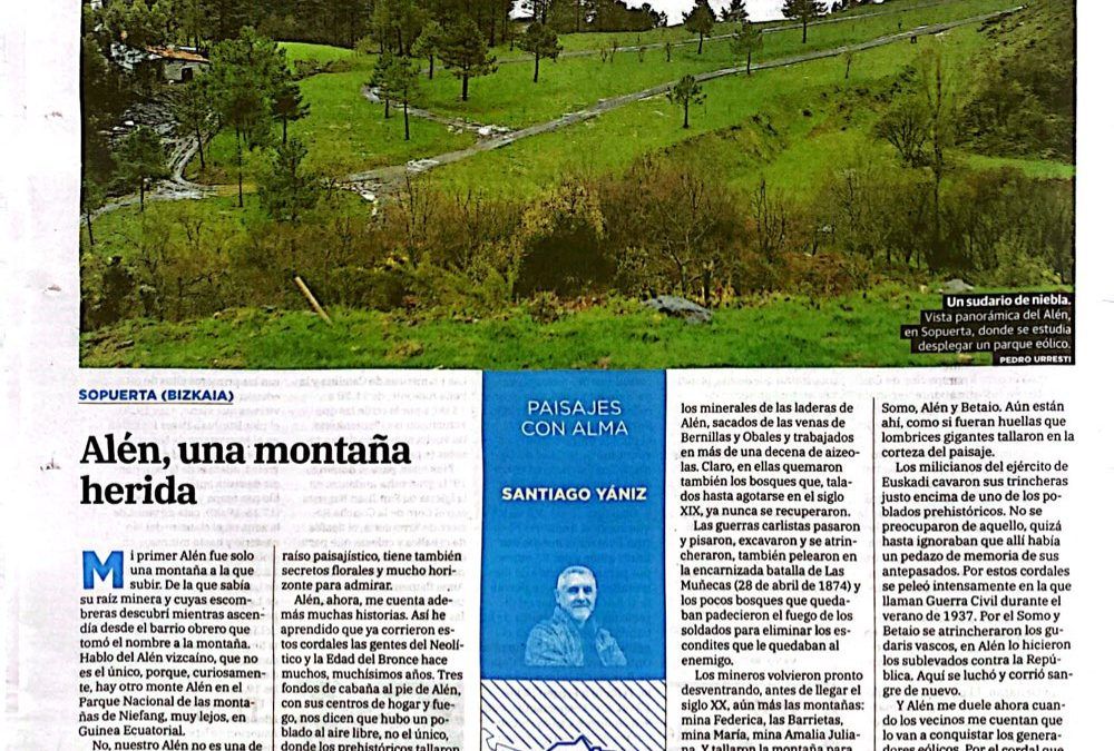 Alén, la montaña herida, un relato conmovedor del pasado y futuro incierto