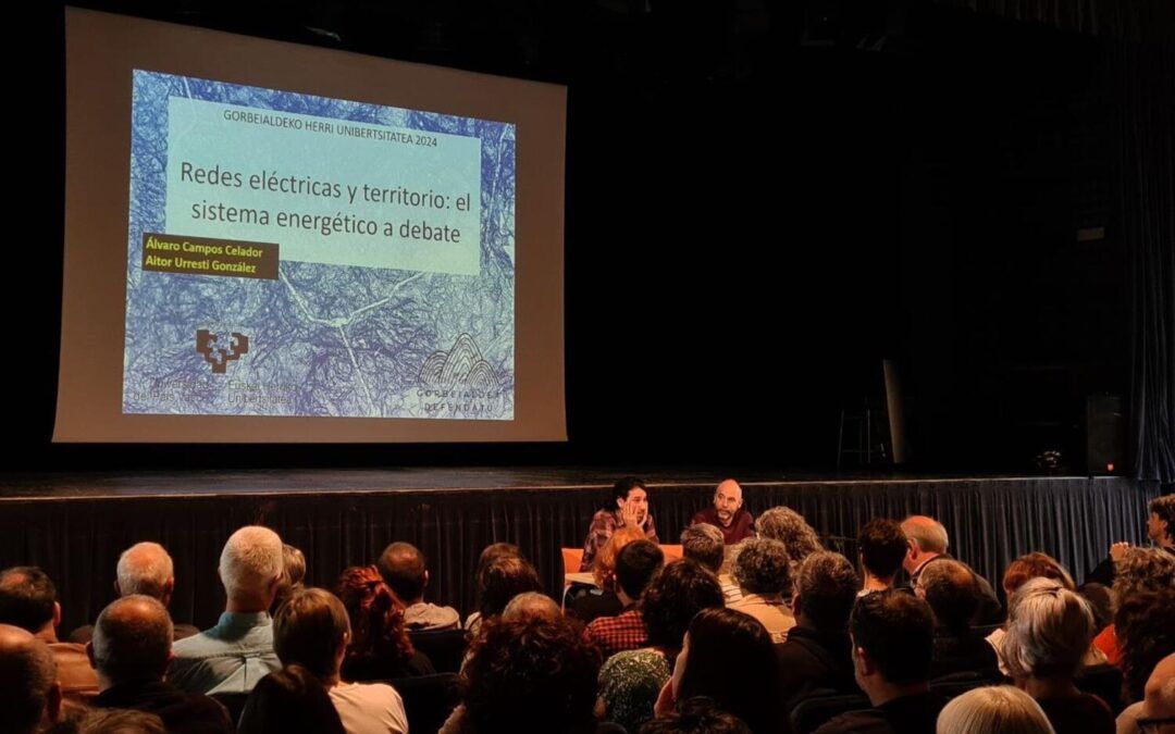 Enkarterri Bizirik Elkartea participa en la jornada sobre Redes Eléctricas y Territorio