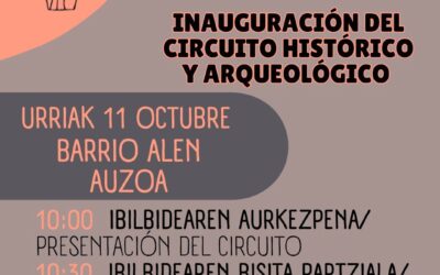 Enkarterri Bizirik impulsa una ruta histórico-arqueológica para poner en valor el patrimonio de Alen